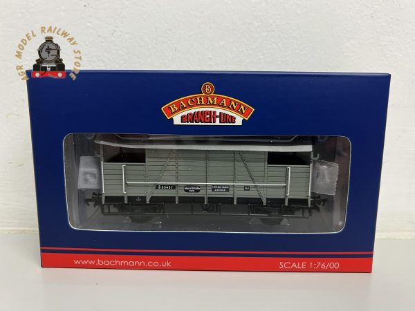 Bachmann 38-917 OO Gauge SE&CR 25T Dance Hall Brake Van BR Grey Early