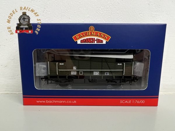 Bachmann 38-918 OO Gauge SE&CR 25T Dance Hall Brake Van BR Departmental Olive Green