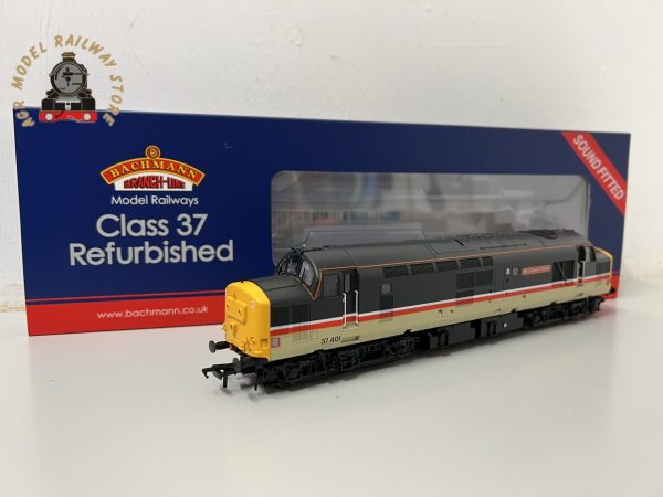 Bachmann 35-336SF OO Gauge Class 37/4 37401 'Mary Queen of Scots' BR Intercity Mainline DCC Sound Fitted