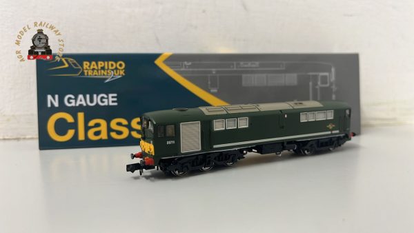 Rapido 905002 N Gauge Class 28 D5711 BR Green With Small Yellow Panel