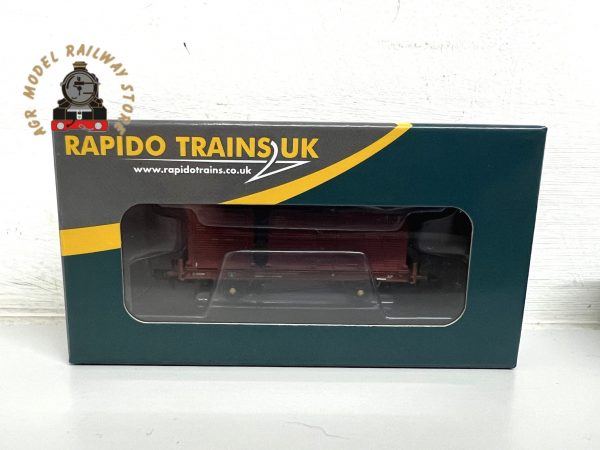 Rapido 921008 N Gauge BR Conflat P B933270 With BD And A Containers