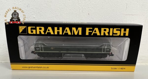Graham Farish 372-981 N Gauge Class 24/0 D5100 BR Green Small Yellow Panels