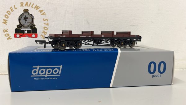 Dapol 4F-061-007 OO Gauge Bogie Bolster E Wagon B923661 BR Bauxite