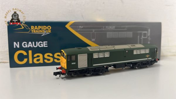 Rapido 905004 N Gauge Class 28 D5707 BR Green With Full Yellow Ends