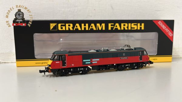 Graham Farish 371-782SF Class 90/0 90019 'Penny Black' Rail Express Systems DCC Sound Fitted