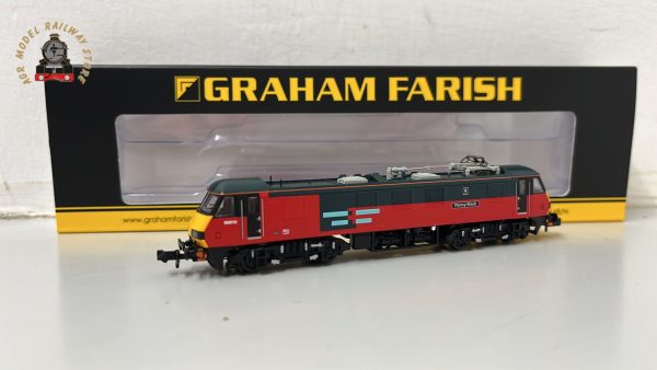 Graham Farish 371-782 Class 90/0 90019 'Penny Black' Rail Express Systems