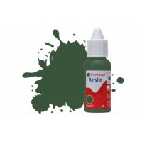 Humbrol DB0078 No.78 Cockpit Green 14ml Acrylic Paint Dropper Bottle