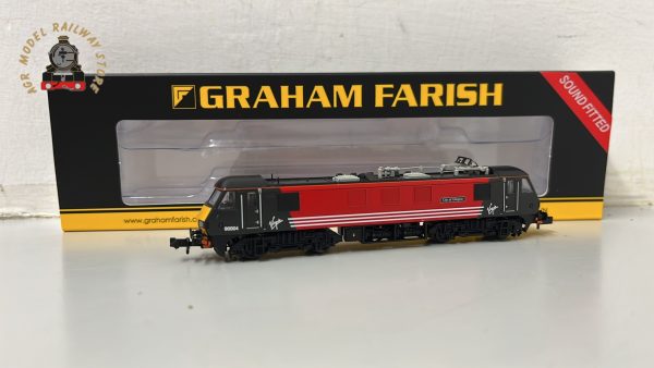 Graham Farish 371-783SF Class 90/0 90004 'City of Glasgow' Virgin Trains (Original) DCC Sound Fitted