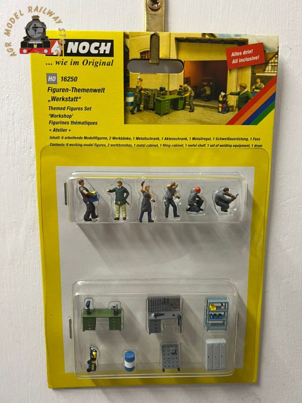 Noch 16250 OO/HO Gauge ''At the Workshop'' Themed Figure Set