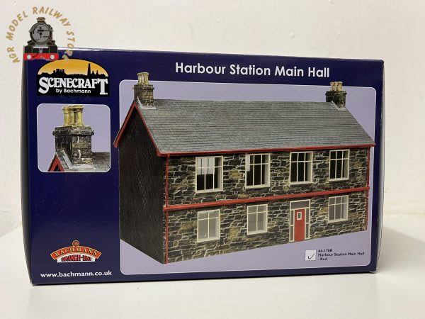 Bachmann 44-0170R OO Gauge Harbour Station Main Hall Red