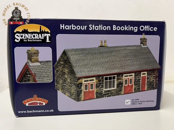 Bachmann 44-0169R OO Gauge Harbour Station Booking Office Red – AGR ...