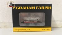 Graham Farish 373-658A N Gauge 14 Ton Tank Wagon Fina Silver No.136