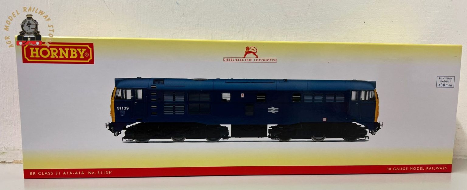 Hornby R30158 OO Gauge Class 31 31139 BR Blue – AGR Model Railway Store