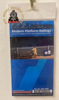 DCC Concepts DML-MSR OO Gauge Modern Station Railings (54.8cm)