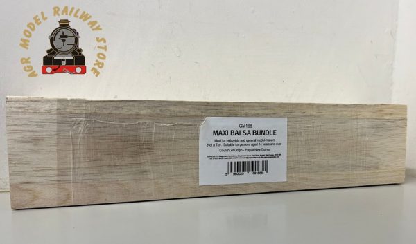 Gaugemaster GM168 Maxi Balsa Bundle 75 x 150 x 450mm