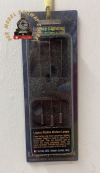 DCC Concepts LML-MSL 4mm Scale Modern Post Lamps - Grey (3 Pack)