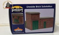 Bachmann 44-0181G OO Gauge Lineside Brick Substation Green