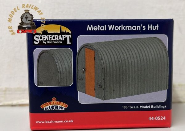 Bachmann 44-0524 OO Gauge Metal Workmans Hut