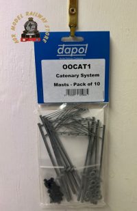 Dapol OOCAT1 Overhead Mk3 High Speed Catenary Single Mast (Pack of 10)