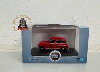 Oxford Diecast 76RN002 Renault 4 Red