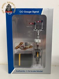 Dapol 4L-002-004 OO Gauge Motorised LMS Bracket Signal With Two Arms Shorter Post On Left