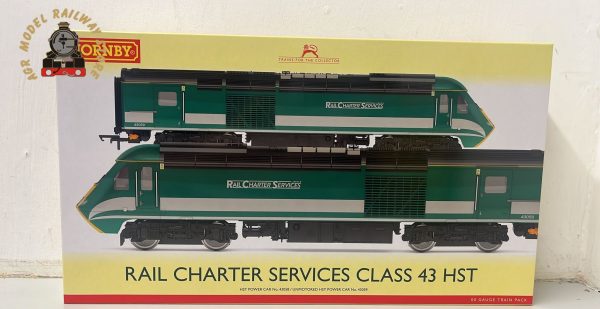 Hornby R30204 OO Gauge Class 43 HST Power Cars 43058 And 43059 Rail Charter Services