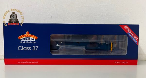 Bachmann 35-303SFX OO Gauge Class 37/0 37305 BR Blue Centre Headcode DCC Sound Fitted Deluxe