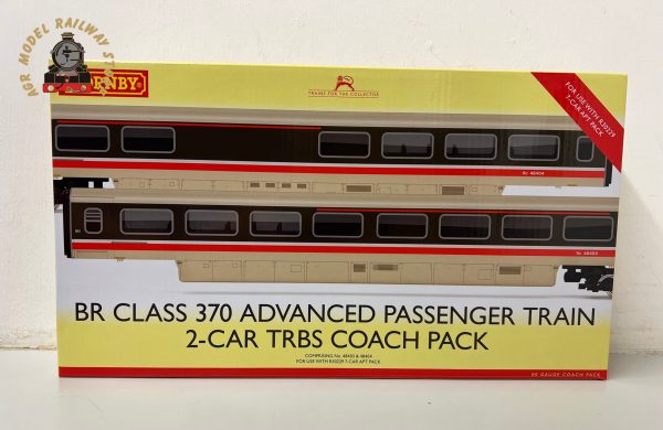 Hornby R40210 OO Gauge BR Class 370 Advanced Passenger Train 2-car TRBS Coach Pack