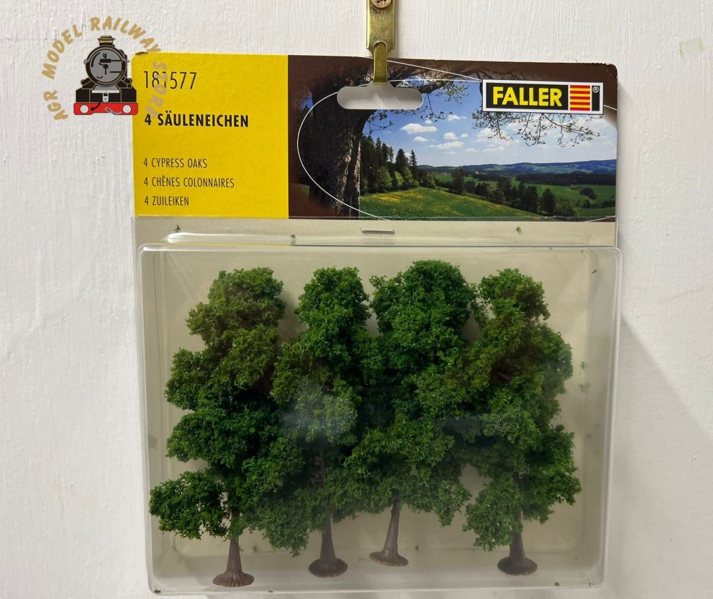 Faller 181577 Cypress Oak Trees (4) 90-110mm – AGR Model Railway Store