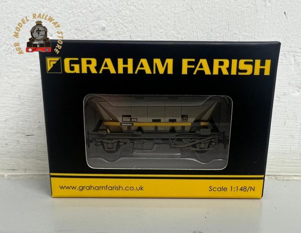 Graham Farish 373-951B N Gauge BR HFA Hopper 357580 Mainline Ex-BR Coal Sector Weathered