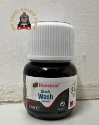 Humbrol AV0201 28ml Enamel Wash - Black
