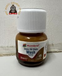 Humbrol AV0209 28ml Enamel Wash - Oil Stain