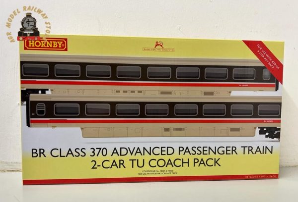 Hornby R40211 OO Gauge BR Class 370 Advanced Passenger Train 2-car TU Coach Pack