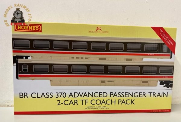 Hornby R40212 OO Gauge BR Class 370 Advanced Passenger Train 2-car TF Coach Pack