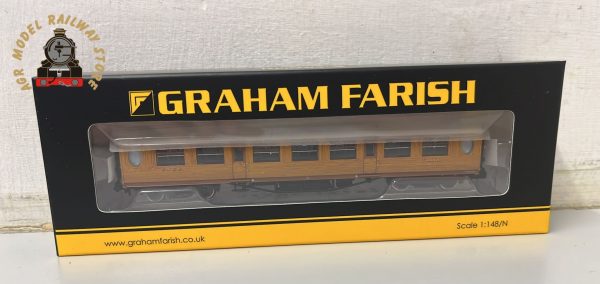 Graham Farish 376-250A N Gauge LNER Thompson Third Corridor Coach 1006 LNER Teak Effect