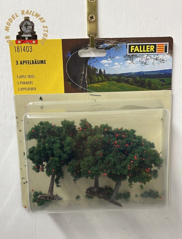 Faller 181403 Apple Trees 80mm (3) - OO / HO Gauge