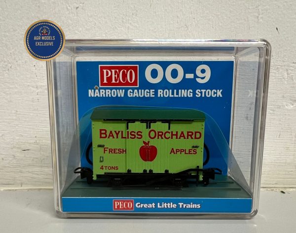 Peco GRC-002 OO9 Box Van 'Bayliss Orchard' Apple Van - AGR Special Edition