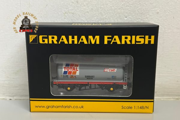 Graham Farish 373-788 N Gauge BR 45T TTA Tank Wagon Total Grey