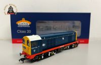 Bachmann 35-358 OO Gauge Class 20 20173 'Wensleydale' BR Blue Red Solebar Headcode Boxes