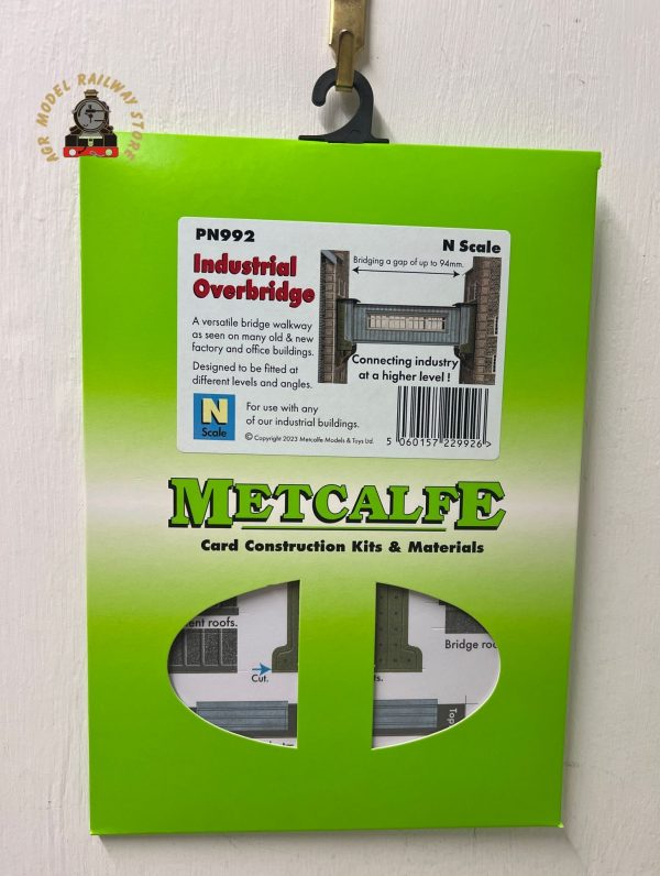 Metcalfe PN992 N Gauge Industrial Overbridge Card Kit