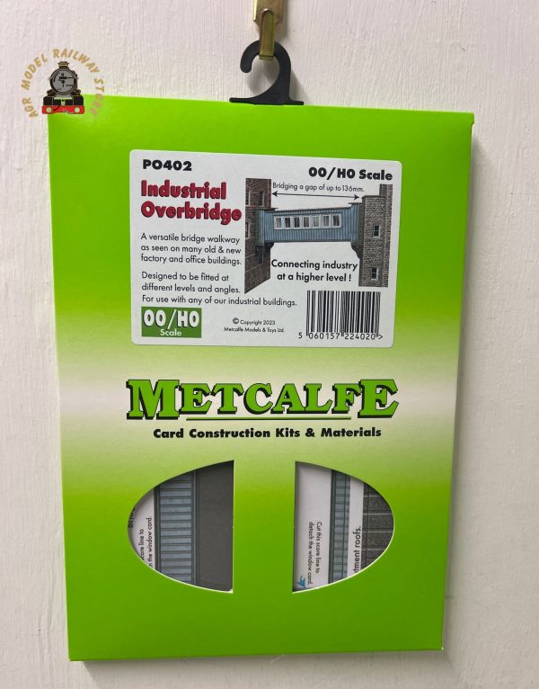 Metcalfe PO402 OO Gauge Industrial Overbridge Card Kit