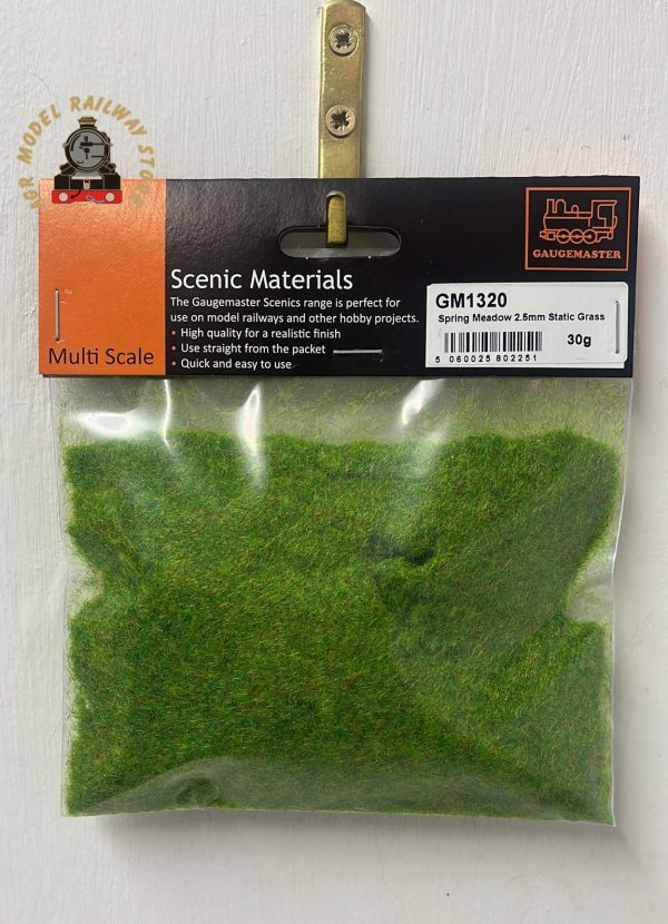 Gaugemaster GM1320 Spring Meadow 2.5mm Scatter Grass 30g