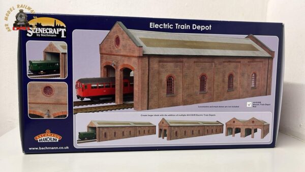 Bachmann 44-0183R OO Gauge Electric Train Depot Red