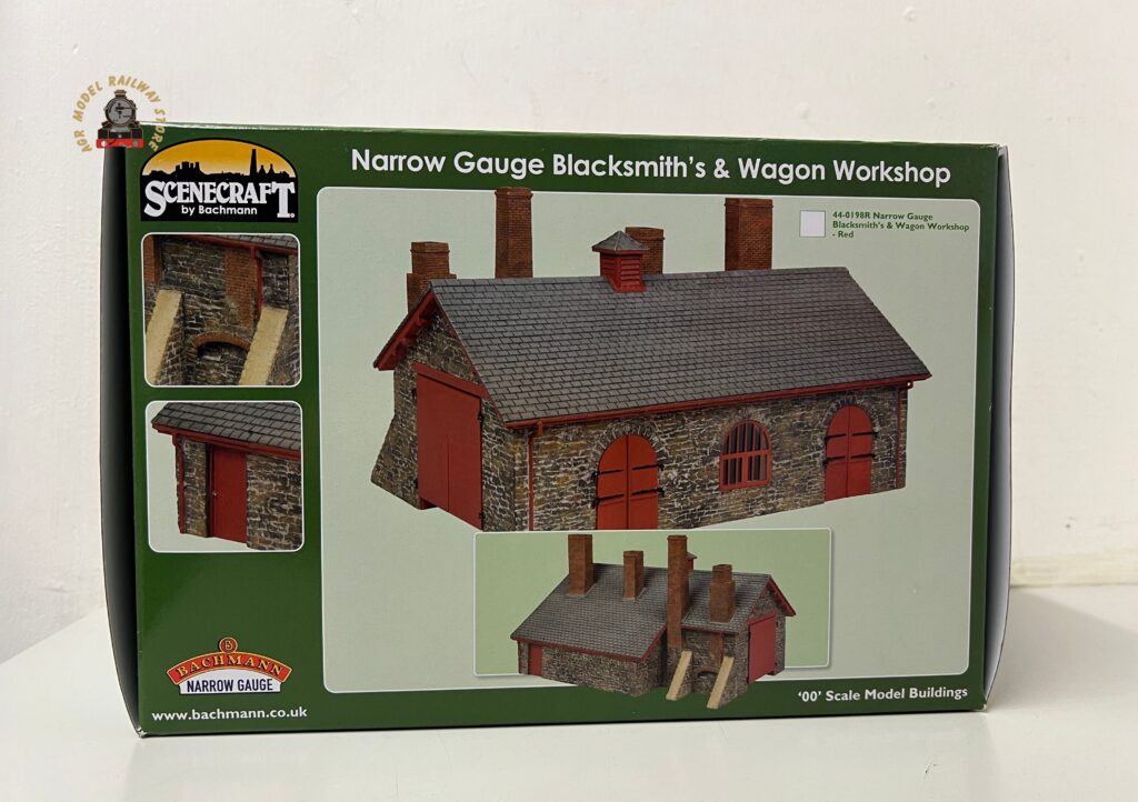 bachmann-44-0198r-oo-gauge-narrow-gauge-blacksmiths-and-wagon-workshop