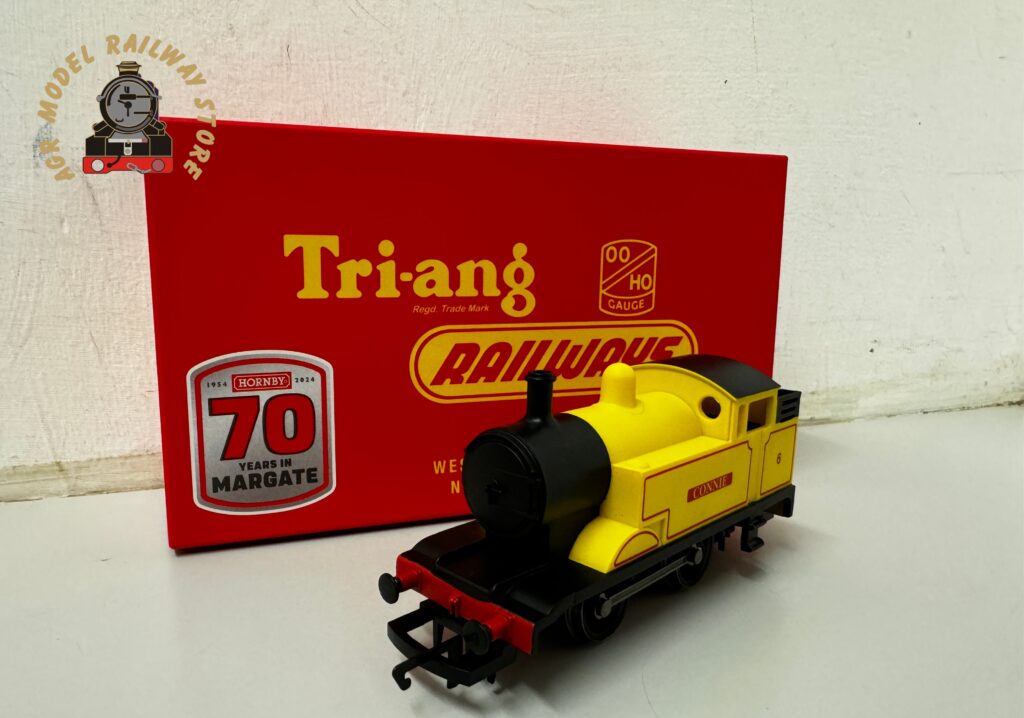 Locomotive Miniature Hornby R30381 – Bagnall 0-4-0DH Florence, Livrée Saunders Oil – Époque 7, échelle 00