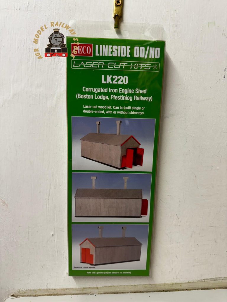 Peco LK-220 Boston Lodge Corrugated Iron Engine Shed – 009 Gauge – AGR ...