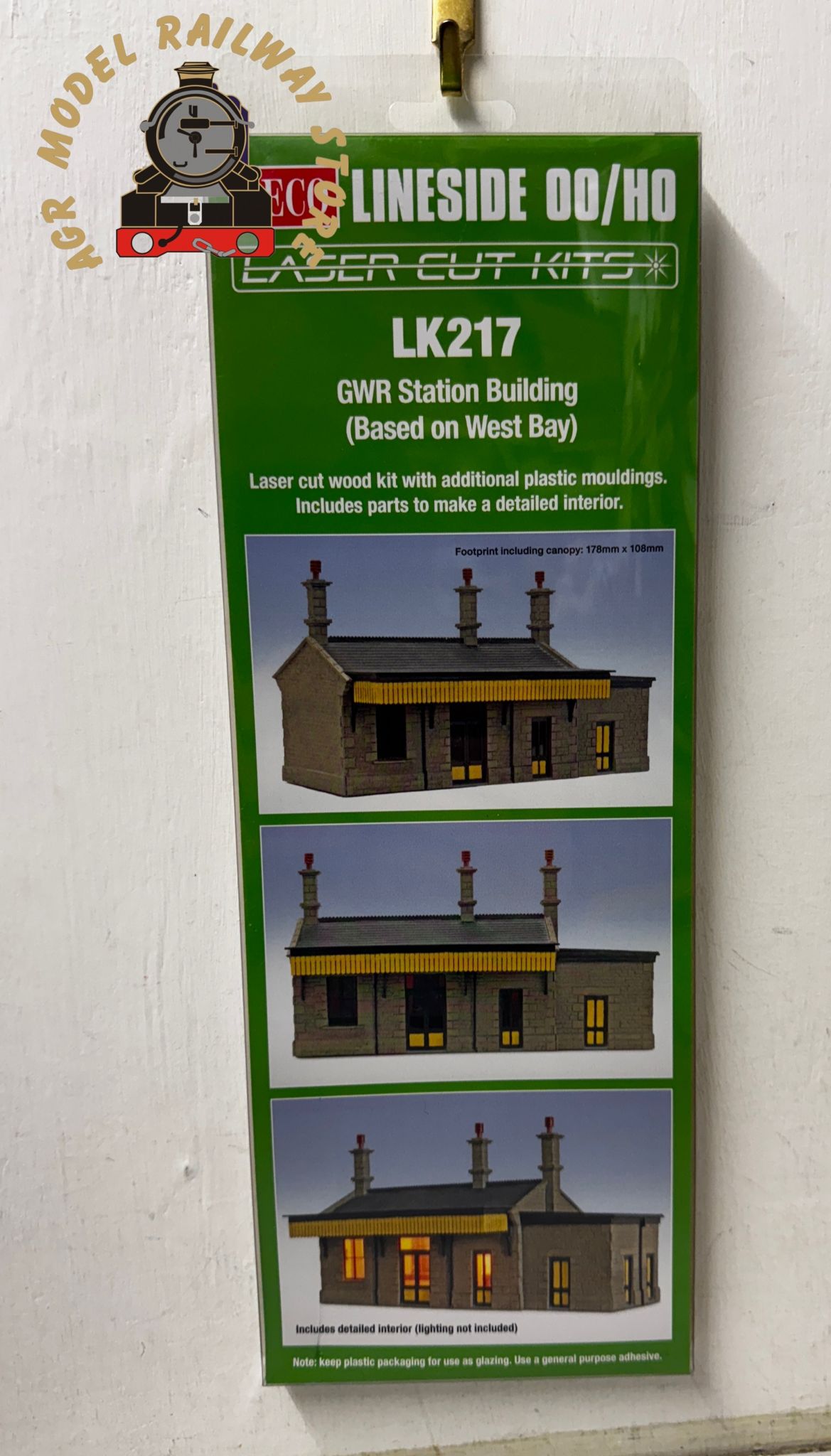 thumbnail image 2 of Scale Model Scenery LX133-OO Canopy Valance #2 For OO Scale Model 2 of 14