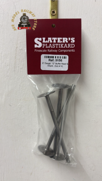 Slaters 5156 12'' Dia Wagon Buffer Heads - 5'' Gauge