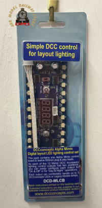 DCC Concepts DCD-MLCB Alpha Mimic Digital Layout LED Lighting Control Set