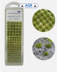 WWScenics W3T-SP4 Spring Tufts 4mm x 103